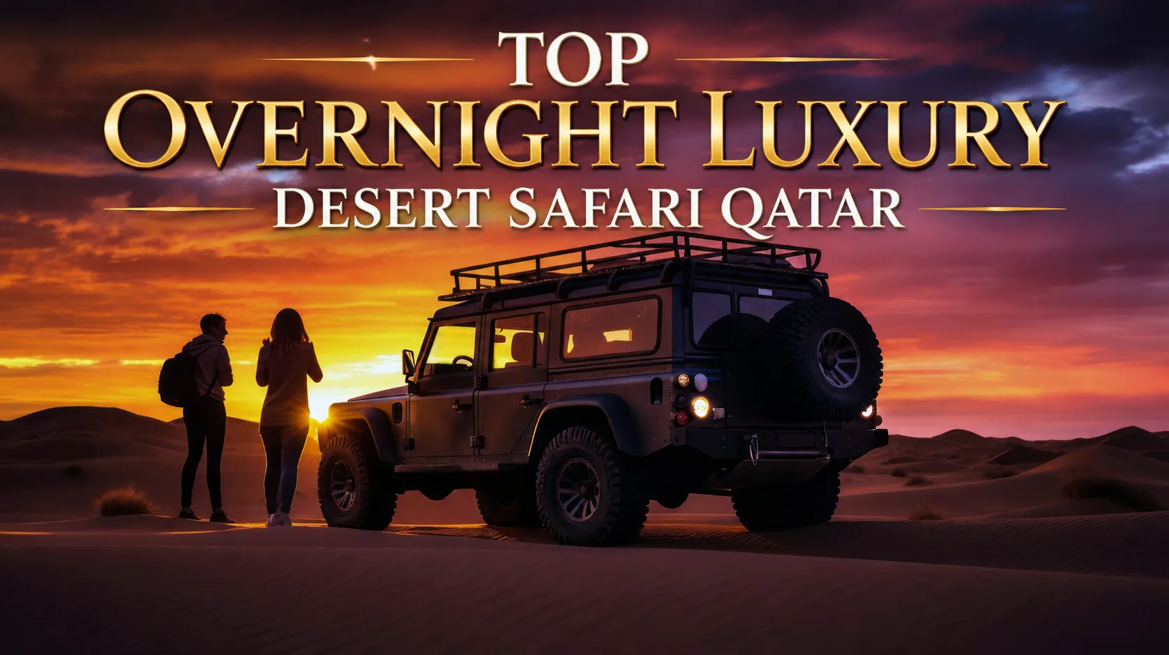 luxury desert safari in qatar